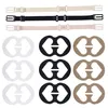 3er-Pack rutschfeste elastische BH-Trägerhalter für Damen & Produktbild-Vorschau 3