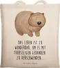 Mr. & Mrs. Panda Shopping Tasche Wombat - Transparent - Produktbild-Vorschau 1