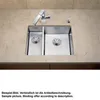 Lavello Blanco CLARON 340/180-U 585 x 440 mm acciaio inox Anteprima dell’immagine prodotto 2