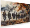 Glasbild 60x40cm in XXL für Wohnzimmer, Schlafzimmer Motiv Produktbild-Vorschau 1
