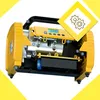 A cutaway view of a yellow and gray air compressor with numbered labels pointing to different parts. Produktbild-Vorschau