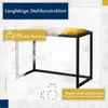 Žlutá lavice 64,5 cm – Ručně vyrobený věšák ve stylu Náhled obrázku produktu 6