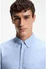 Elegantes Herrenhemd Blau: Langarm, Regular Fit, Produktbild-Vorschau 10