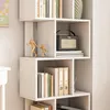 Offenes Regal, Weiss, Halbhoch, Bücherschrank, Moderner Produktbild-Vorschau 3