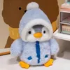 Plüsch Pinguin 25cm – Niedlicher Pinguin mit Fleece Jacke & Produktbild-Vorschau 3