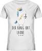 Mr. & Mrs. Panda Organic Kinder T-Shirt Einhorn König mit Produktbild-Vorschau 1