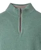 CASAMODA Herren Strick-Troyer Zipper Regular Baumwolle Grün Produktbild-Vorschau 5