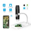 HD 1080P 1000x WiFi digitální mikroskop s hadí trubicí USB Náhled obrázku produktu 14