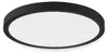 ZMH LED plafondlamp, zwart, plat model, 23 cm, neutraal wit Productafbeelding-voorbeeld 11