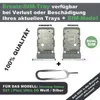 SAMSUNG GALAXY S21 / PLUS / ULTRA 5G SIM KARTEN HALTER TRAY Produktbild-Vorschau 2