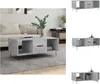 vidaXL Couchtisch Betongrau 102x50x40 cm Holzwerkstoff -  Produktbild-Vorschau 1