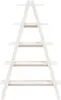 vidaXL Regal mit 5 Böden A-Form 110x40x180,5 cm Massivholz Produktbild-Vorschau 4