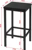 EUGAD 2er Barstühle, Küchenhocker, mit Fußstütze, aus Produktbild-Vorschau 3