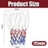 2 Stück Professionelles Basketballnetz, Produktbild-Vorschau 4