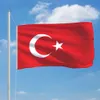 vidaXL Flagge der Türkei 90 x 150 cm Produktbild-Vorschau 3