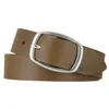 MUSTANG Leder Gürtel Leather Belt 3.0 W85 Baileys braun Produktbild-Vorschau 3