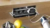 Bachmann 911.002 Einbaurahmen schwarz RAL9017 kurz Produktbild-Vorschau 7