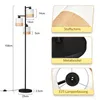 ZMH Stehlampe Wohnzimmer Stehleuchte Stoff Standlampe 3 Produktbild-Vorschau 5