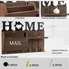 Schlüsselbrett Schlüsselablage Wand,Mail Organizer für Produktbild-Vorschau 6
