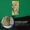 Dekor Leinwand Uhr Wandbilder Geräuschlos 30x60 Herbstliche Produktbild-Vorschau 5
