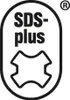 A logo for SDS-plus drill bits. Voir les images du produit
