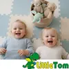 36 pezzi tappetino gioco baby puzzle mat 30x30 gattonare Anteprima dell’immagine prodotto 9