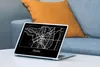 MuchoWow® Laptop Aufkleber Sticker Cover Karte - Osaka - Produktbild-Vorschau 4