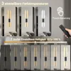 2 Stück LED Wandleuchte 70cm Dimmbar 3 Farbtemperaturen Produktbild-Vorschau 2