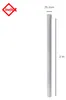INEFA 200cm Fallrohr Kunststoff DN75 (75mm) Grau, Produktbild-Vorschau 2