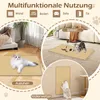 COSTWAY 2 pcs Griffoir mural, tapis griffoir 80x50cm, tapis Voir les images du produit 5