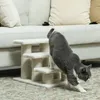 PawHut Katzentreppe 3 Stufen Tiertreppe Treppe für Katze, Produktbild-Vorschau 2