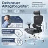 CLOUVOU ProSeat Bürostuhl Ergonomisch Schreibtischstuhl Produktbild-Vorschau 2