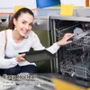 Omgoods – Sada nádobí pro 6 osob – Černá sada talířů – Náhled obrázku produktu 4