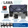 Chariot à bras pliant sans toit 100 kg chargeable avec Voir les images du produit 7