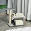 Pawhut PawHut Kratzbaum Spielbaum mit Ball Katzen Kratzbaum Produktbild-Vorschau 2