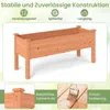 COSTWAY Aiuola rialzata in legno, aiuola per bambini, Anteprima dell’immagine prodotto 5