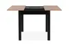 Esstisch "Coburg" ausziehbar 120cm, Artisan Eiche/schwarz. Produktbild-Vorschau 3
