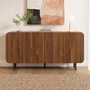 Merax Sideboard Mid-Century mit 4 Türen und Einlegeböden, Produktbild-Vorschau 1