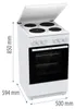 (akzeptabel) - Gorenje GE5A 23 WH Elektro-Standherd Produktbild-Vorschau 8