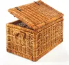 Kobolo Truhe Korbtruhe Sitztruhe - Rattan - lacak braun - Produktbild-Vorschau 4
