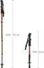 MidGard Teleskop Nordic Walking Stock, 50-110 cm Produktbild-Vorschau 2