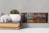 Holzschild Spruch 27x10cm kein Kuchen ist keine Lösung Produktbild-Vorschau 4