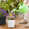 KOTARBAU® Sada 2 kvetináčov 4 l antracitový plastový Náhľad obrázku produktu 8