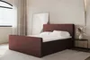 Boxspringbett Schlafzimmerbett CELES 180x200cm Stoff Ascot Produktbild-Vorschau 1