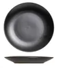 Assiette plate - Noir mat - Porcelaine Voir les images du produit 3