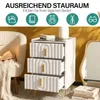 OYAJIA Nachttisch Nachttisch mit LED-Beleuchtung, Produktbild-Vorschau 4