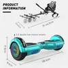 MEGA MOTION 6.5 Hoverboard mit sitz hoverkart GO-Kart für Produktbild-Vorschau 6