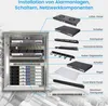 Extralink Szafa Rack Wisząca 15U 600X600 Szara Podgląd zdjęcia produktu 11
