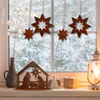 Rostikal Décoration de Noël Étoile à suspendre 15 cm Voir les images du produit 4