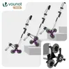 VOUNOT® hliníkový nákupní vozík s funkcí pro překonávání Náhled obrázku produktu 6